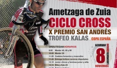 Ametzaga acoge una nueva prueba de la Copa de España de CX