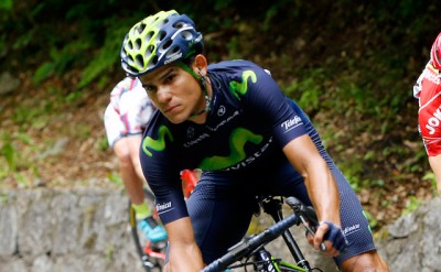 Andrey Amador orgulloso con lo conseguido en el Giro