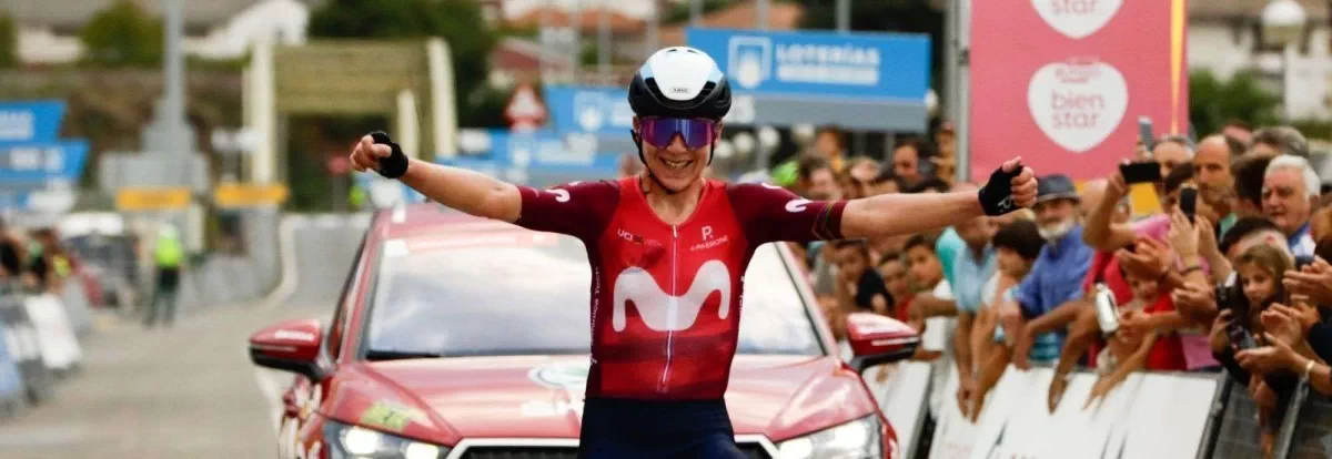 Annemiek van Vleuten gana en Colindres y ya lidera a Ceratizit Challenge By LA VUELTA 22