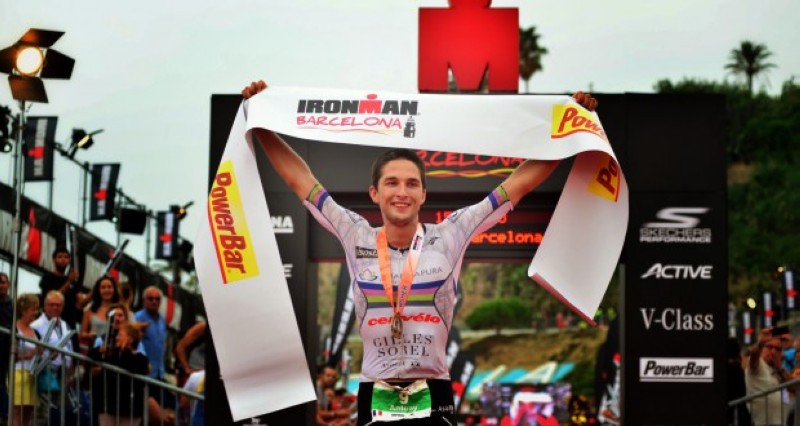 Antony Costes e Yvonne Van Vlerken, vencedores del IRONMAN Barcelona