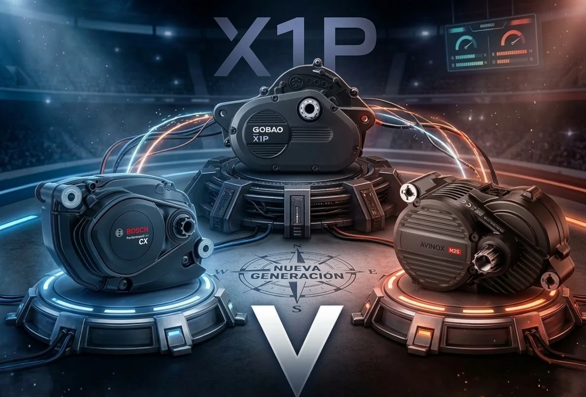 Aparece Gobao serie X1P el nuevo motor eCVT de 150 Nm que viene a plantar cara a DJI Avinox y Bosch 