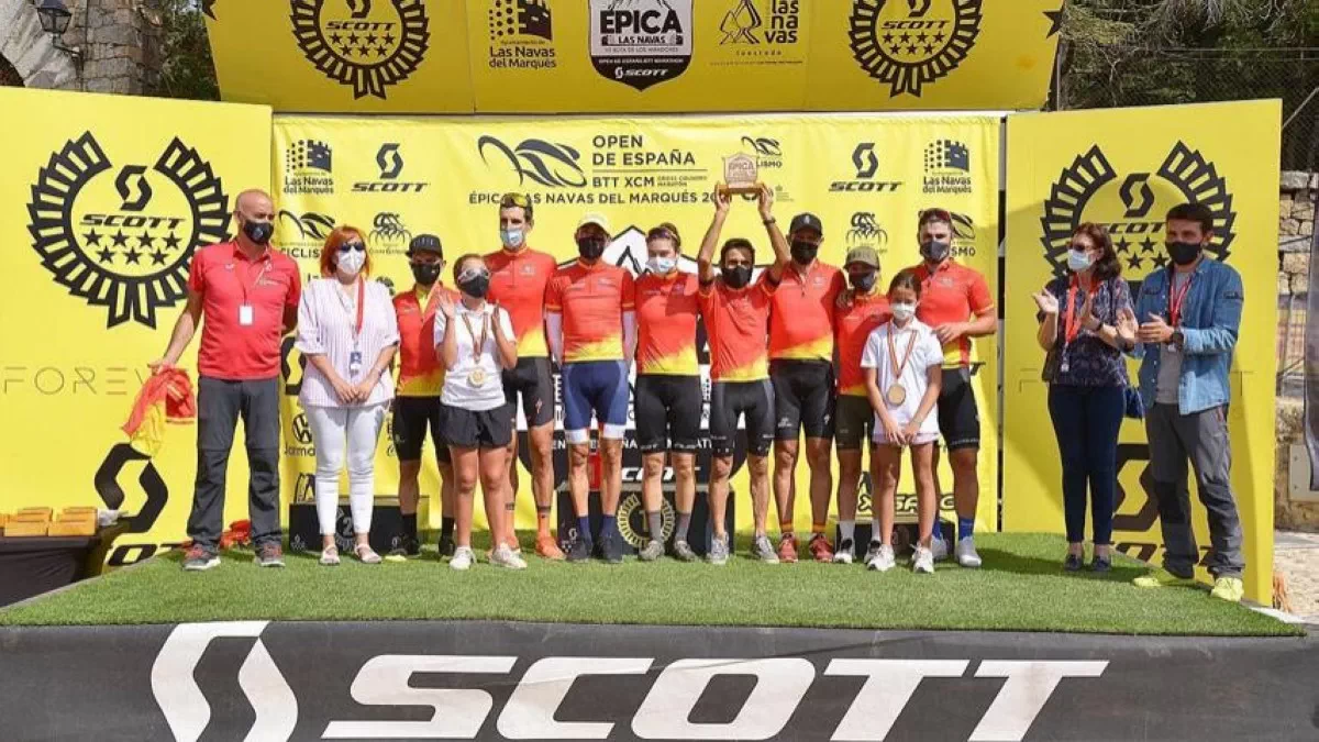 Arantxa Salvado y José Márquez campeones finales del Open de España de MTB XC Maratón