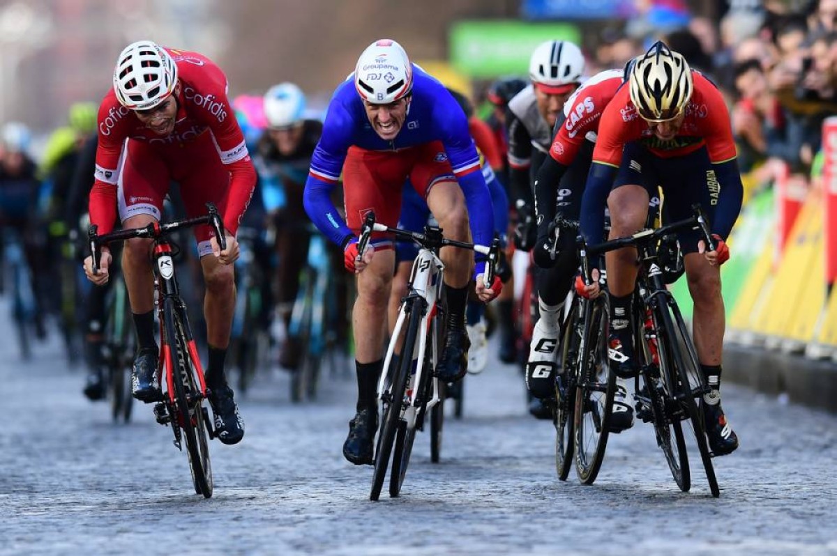 Arnaud Demare es el primer líder de la Paris-Niza