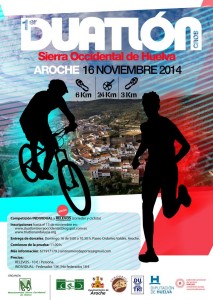 Aroche se engalana para recibir al Duatlón Cros