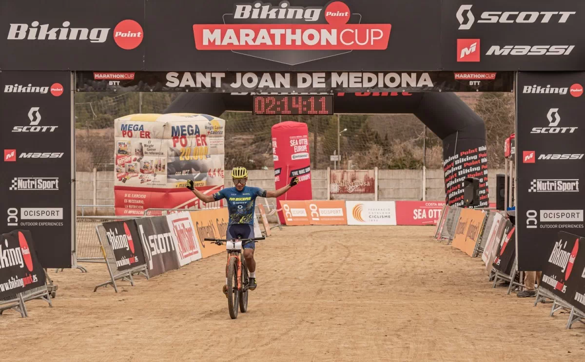 Arrancó la Biking Point Marathon Cup 2022 con victorias para Ever Alejandro y Lourdes Cayetano