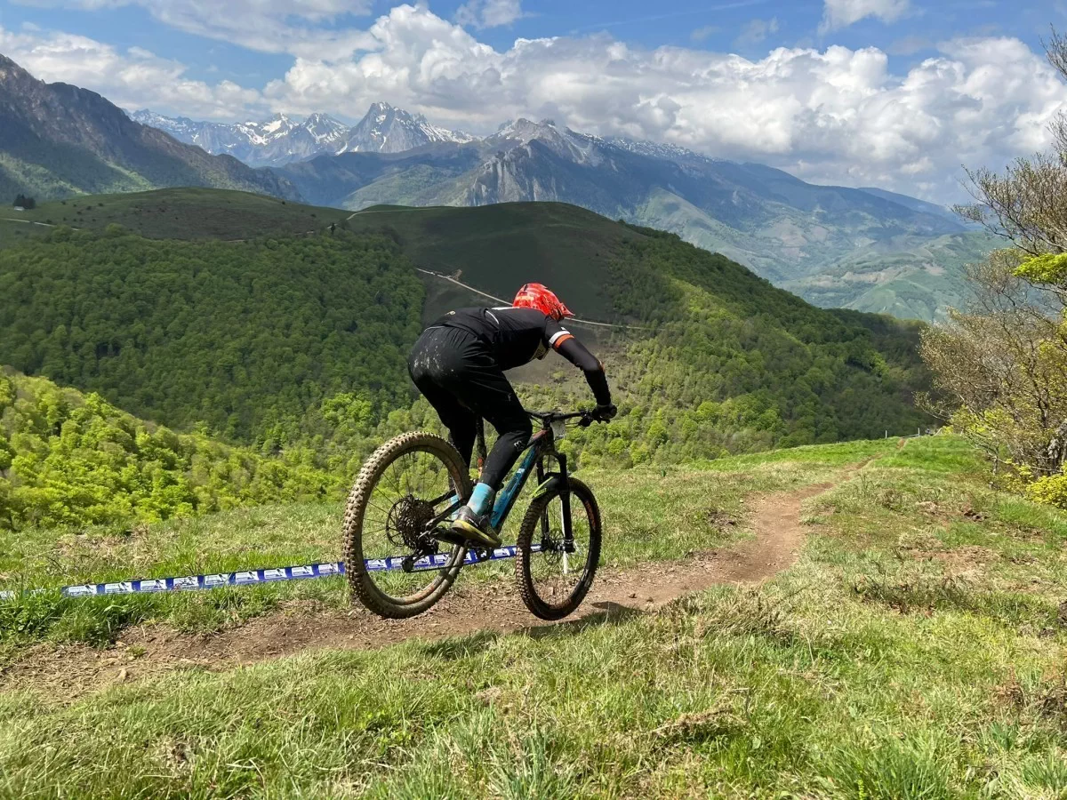 Arriola disfrutó en Accous de los Campeonatos de Francia de Enduro