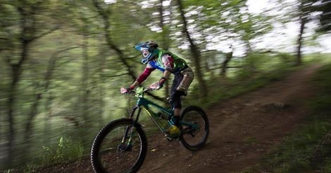 Arriola sigue intratable en el Open Enduro Astur