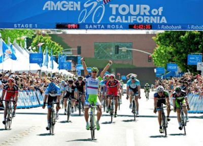 Peter Sagan primer líder en el Tour de California