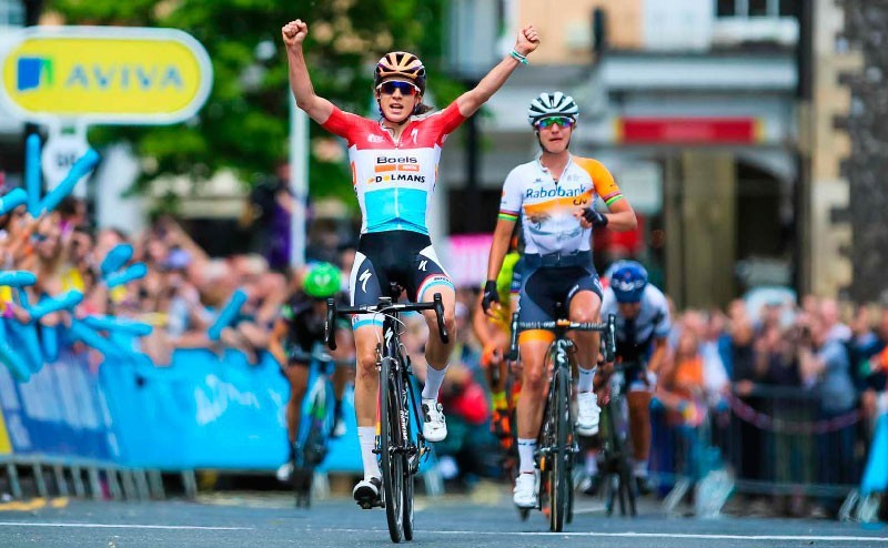 Aviva Women Tour: Christine Majerus la más rápida en la primera etapa 