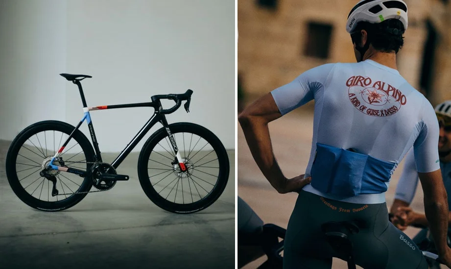 Basso Bikes en una alianza histórica junto a A Kind of Guise lanzan la colección Giro Alpino 