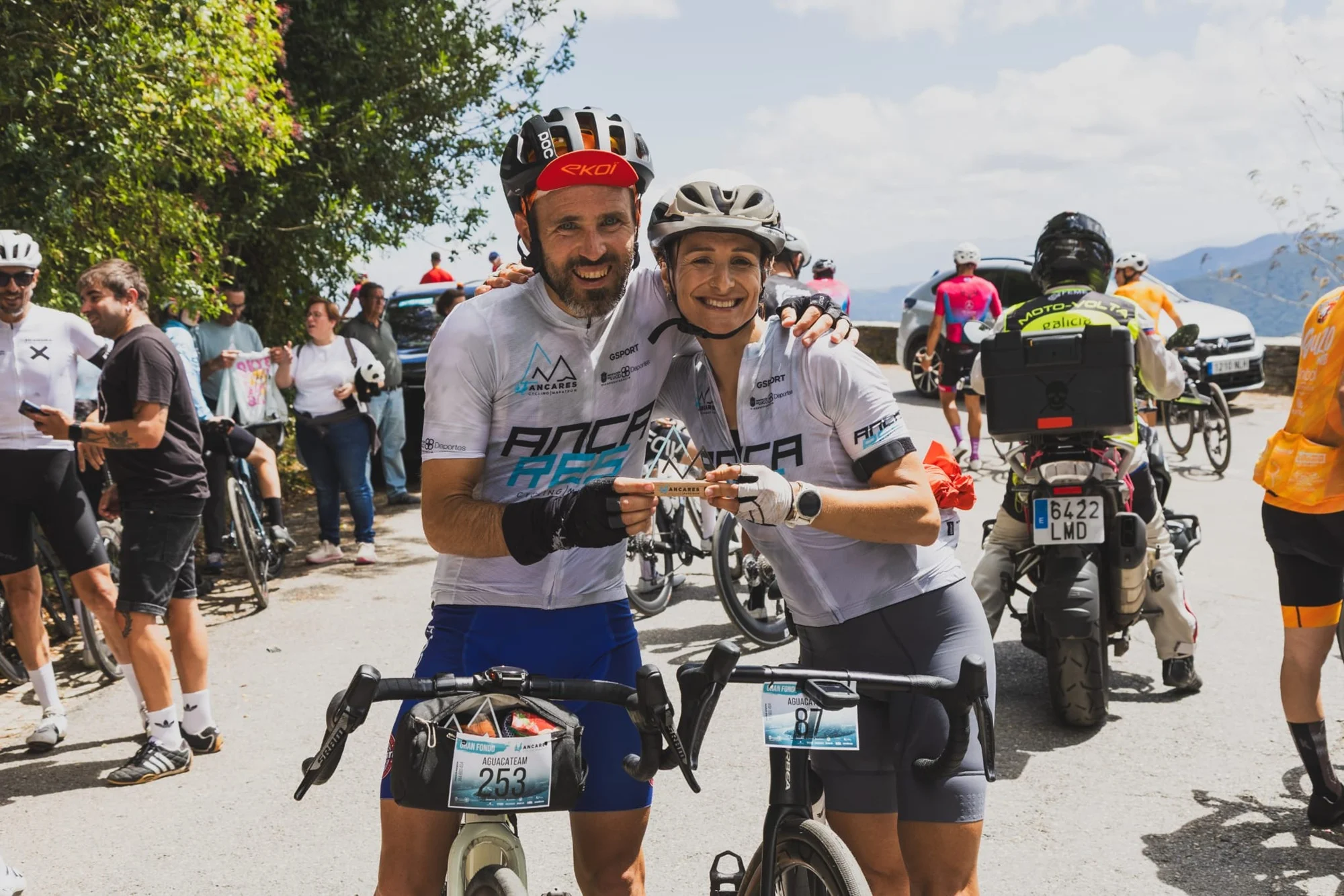 Batalla épica en la Ancares Cycling Marathon con triunfo incontestable de David Mayo y Tamara Seijas