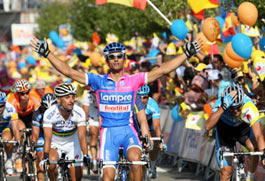 Bennati supera a Bettini y Petacchi en Talavera de La Reina