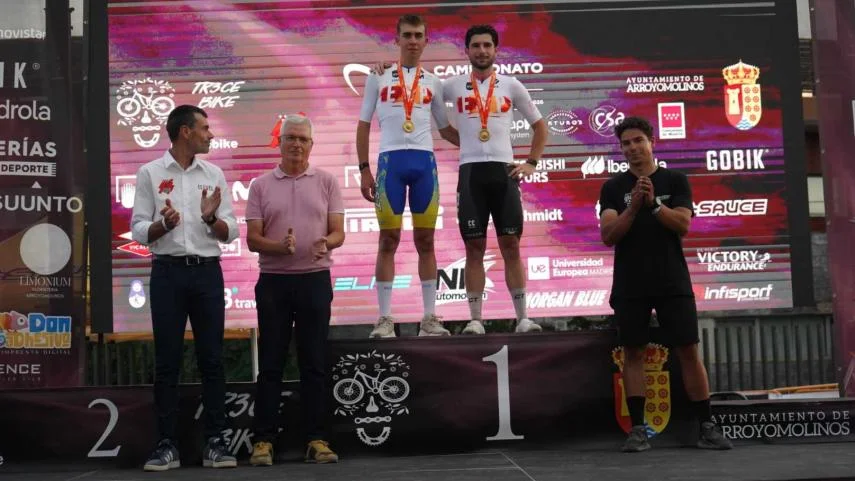 Benjamín Noval y Hugo Franco se hacen con el Campeonato de España XCO Arroyomolinos 2026
