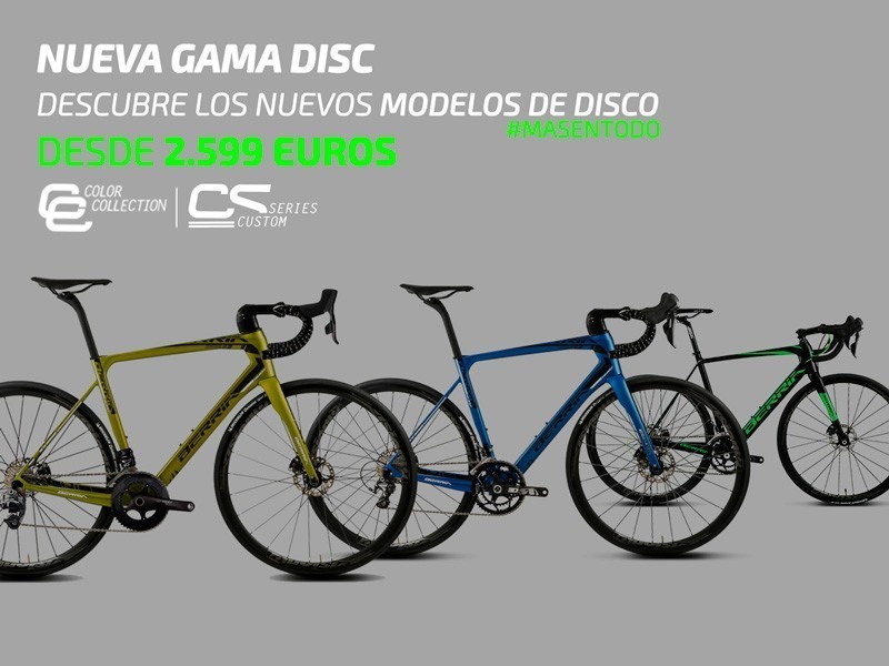 Berria Bike sigue sorprendiendo y lanza su nueva gama Disc 