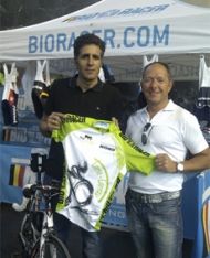 Indurain y Hermans, con Bio-Racer en la Larra-Larrau