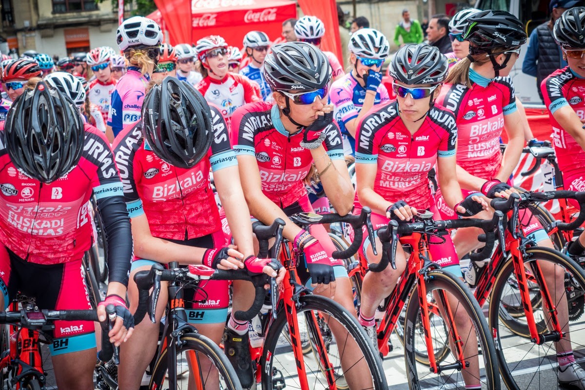 Bizkaia Durango-Euskadi Murias, a pelear con las mejores en el Giro