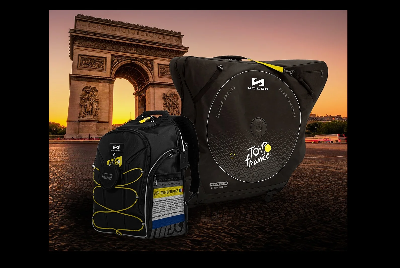 Bolsas Scicon conmemoración Tour de Francia