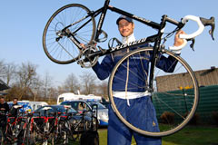 Tom Boonen estrena nueva bicicleta