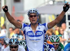 Boonen vence en la etapa más lenta de la Vuelta Boonen vence en la etapa más lenta de la Vuelta