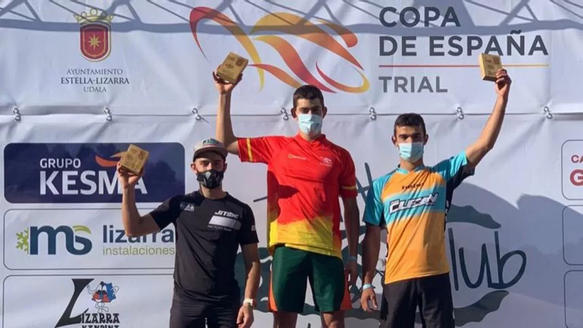 Borja Conejos y Vera Barón, primeros líderes de la Copa de España de Trial