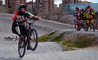 Buen ambiente en el Clinic BMX Pablo Galán