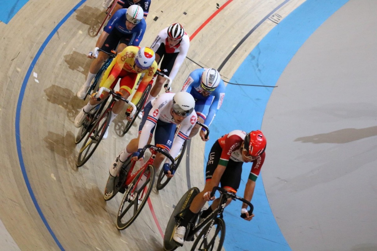 Buen estreno de la selección en el europeo de pista de Apeldoorn