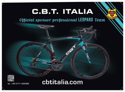 C.B.T. patrocinador oficial del Leopard Team