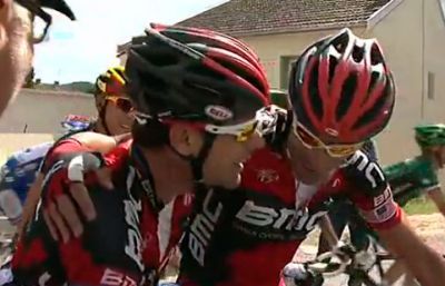 Cadel Evans se adjudica la primera etapa de la Dauphine 2012
