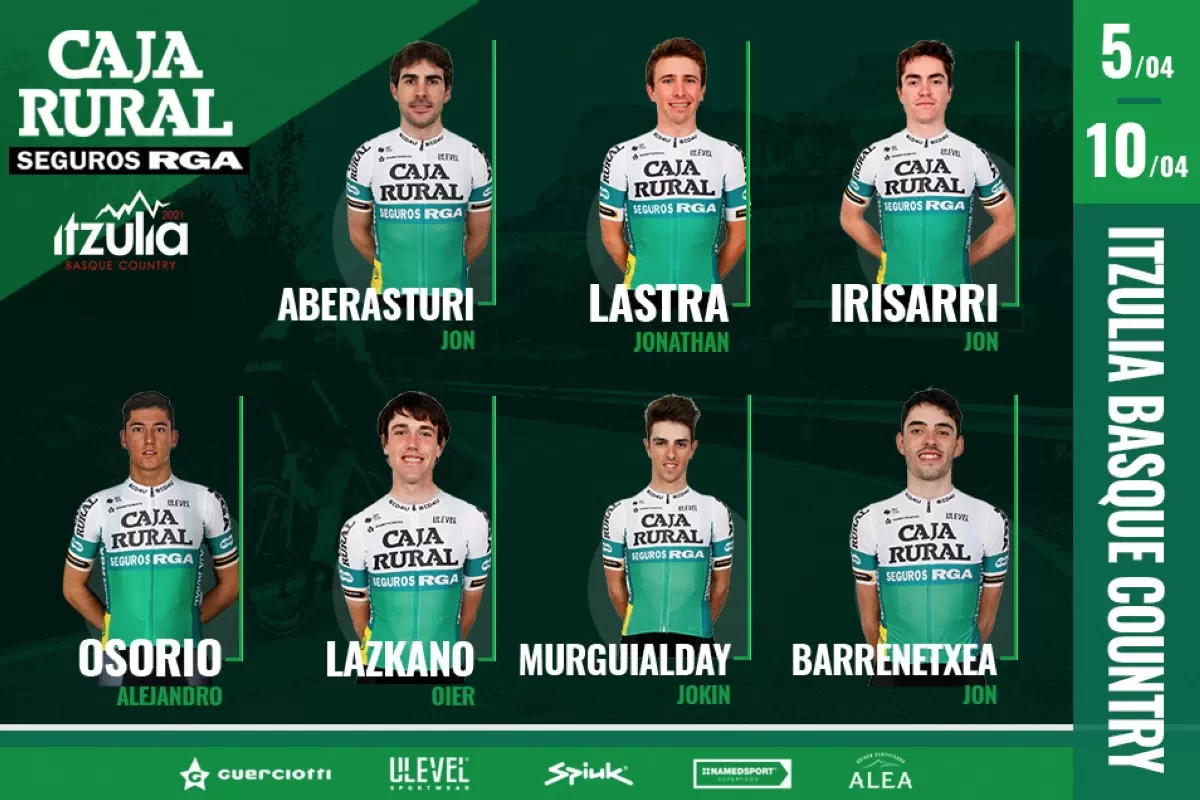 Caja Rural-Seguros RGA llega a la Itzulia con ganas de destacar en casa