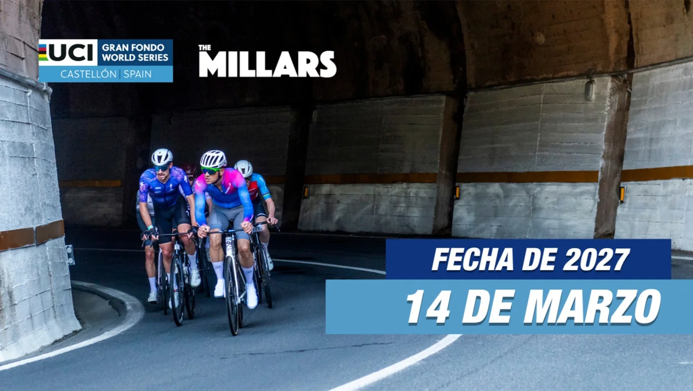 Calendario UCI Gran Fondo 2027 fechas confirmadas para The Millars y plazas europeas