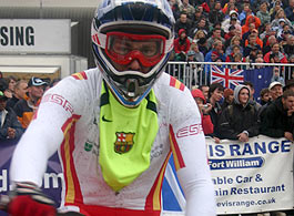 Pascual Canals quinto en el Mundial de DH en Fort William