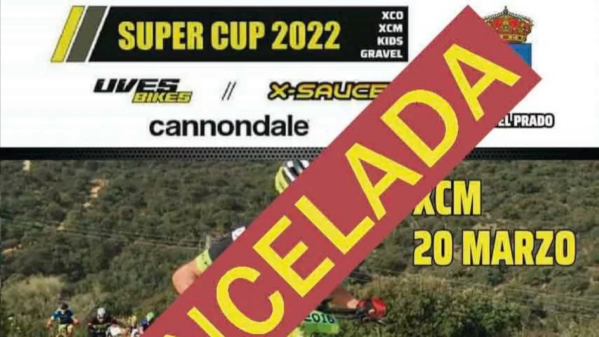 Cancelada la Super Cup Uves de maratón y de gravel+ de Villa del Prado