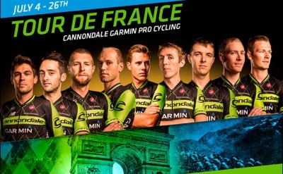 Cannondale Garmin para el Tour de Francia 2015