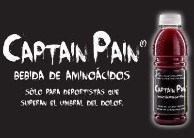 Captain Pain la bebida de Aminoácidos llega a España