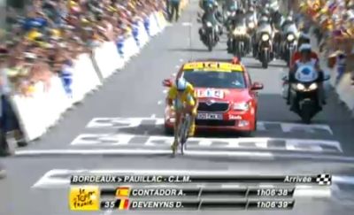 Tour de Francia: Alberto Contador sufre para ser el mejor del Tour 