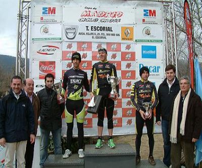 Tino Zaballa, vencedor en el ciclocross de El Escorial