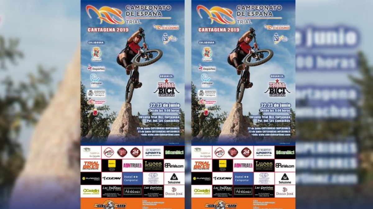 Cartagena celebra este fin de semana el Campeonato de España de Trial 2019