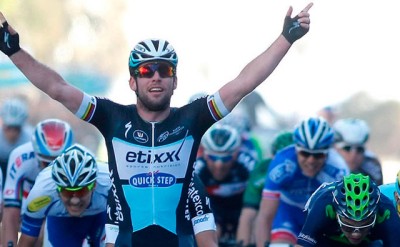 Cavendish gana en Almería con Lobato segundo