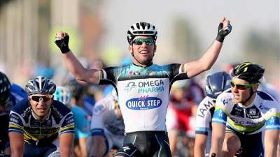 Mark Cavendish se anota la primera en Qatar