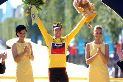 Cadel Evans nuevo líder del ranking UCI