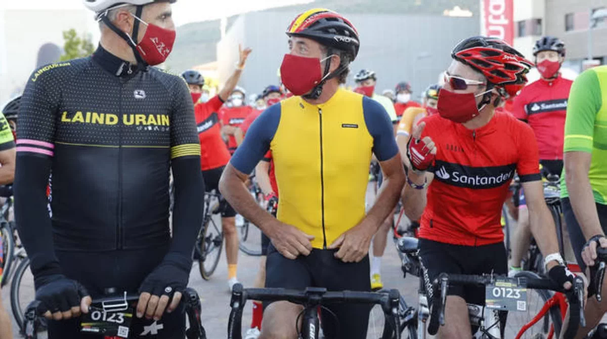 Celebrada sin incidencias la Indurain 2020 en el regreso del calendario cicloturista