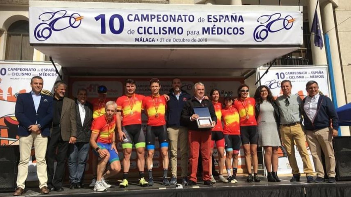 Celebrado el campeonato de España de ciclismo para médicos