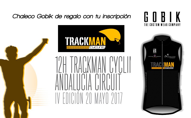 Chaleco de regalo con tu inscripción en la Trackman Cycling Andalucía Circuit