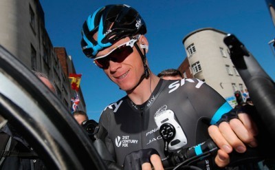 Chris Froome ya entrena con el objetivo de estar en La Vuelta