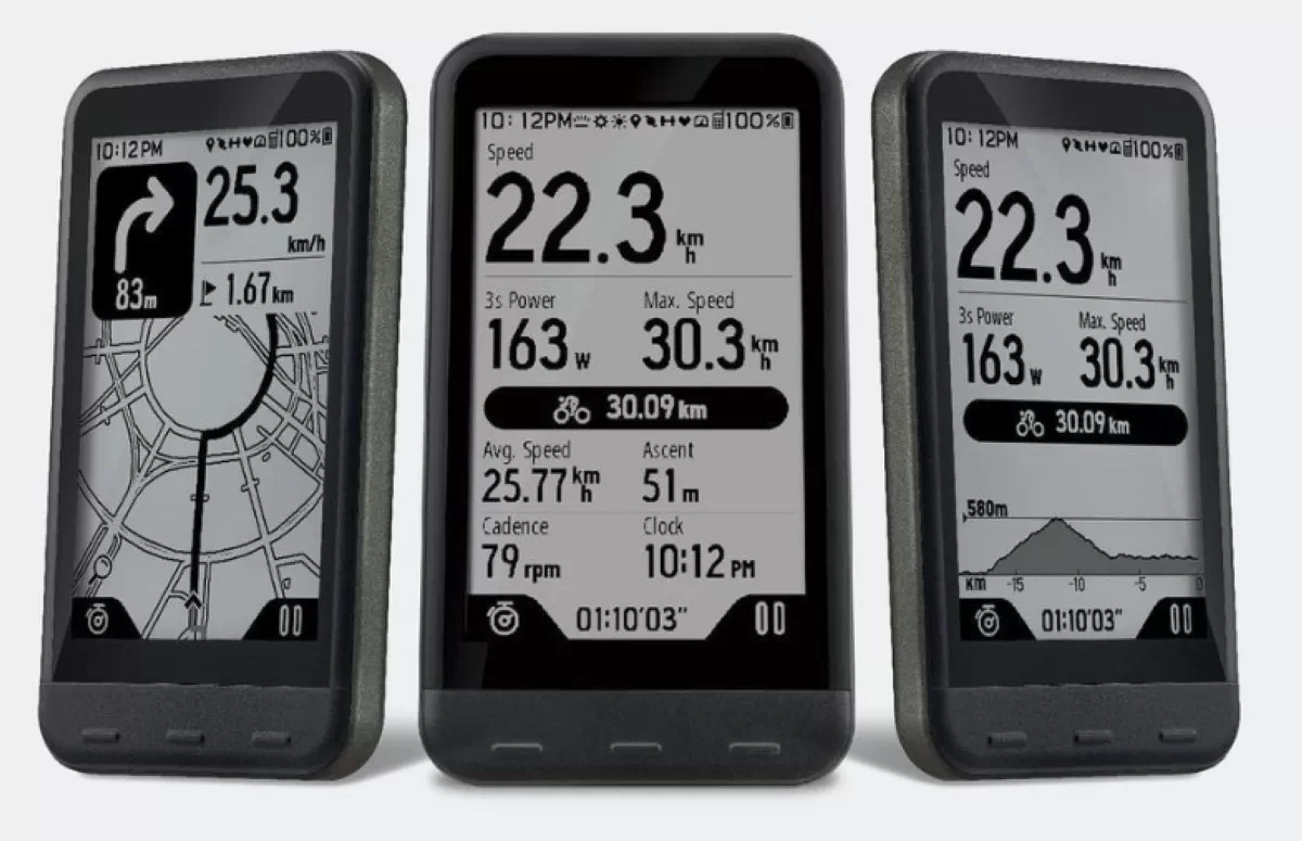 CicloComputador GPS ONE LITE de Trimm con opción de carga solar