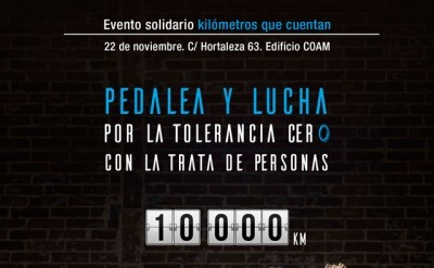 Ciclotón solidario en Madrid