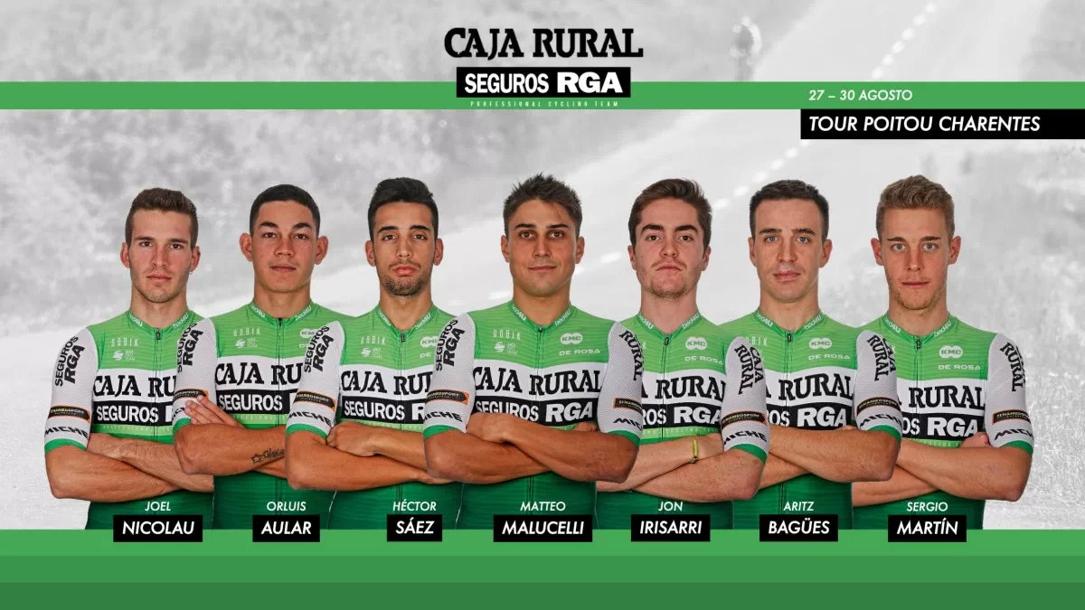 Cinco etapas esperan al Caja Rural-Seguros RGA en el Tour de Poitou-Charentes