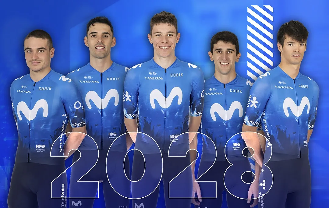 Cinco renovaciones para asegurar el futuro de Movistar Team