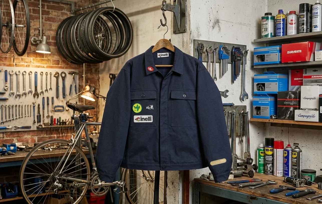 Cinelli Mechanic´s Jacket: Estética workwear con la funcionalidad para pedalear por la ciudad