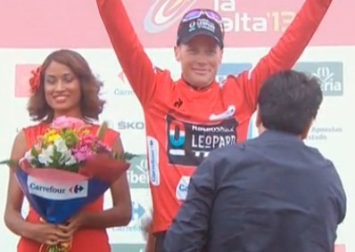 Clasificaciones Vuelta a España tras el Angliru